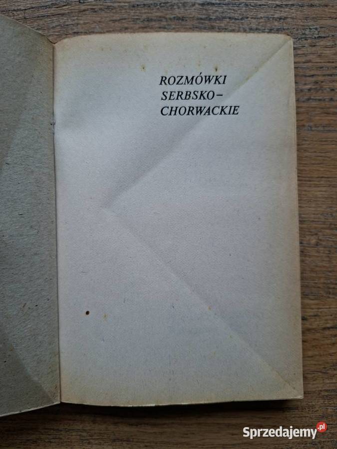 Rozmówki serbsko chorwackieM Krukowska Zielińska Książki do nauki języka obcego Kraków