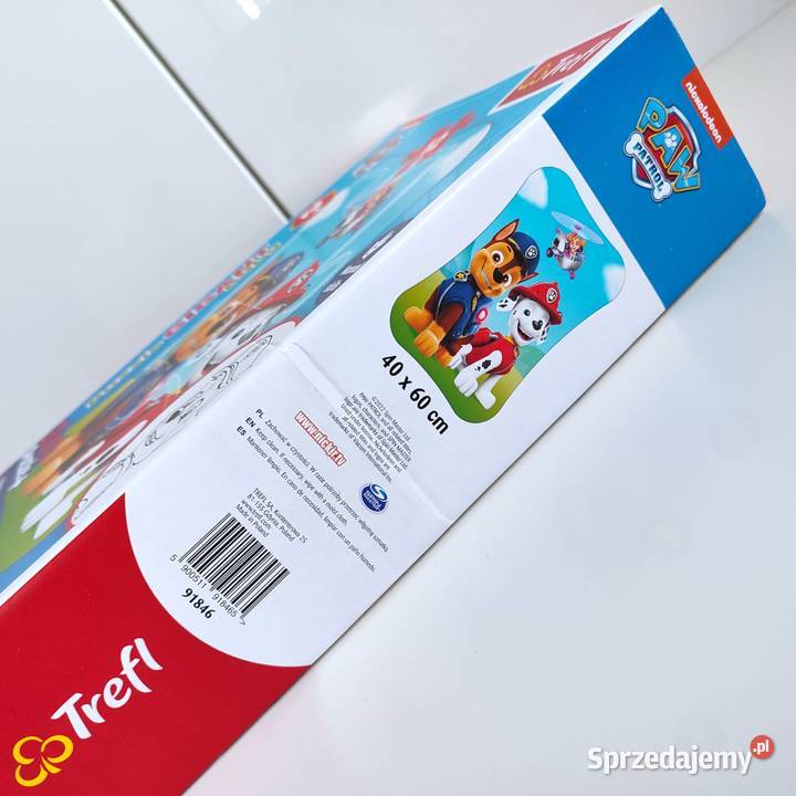 Puzzle Gigant Baby Psi Patrol 2w1 Trefl 2 lata+ śląskie
