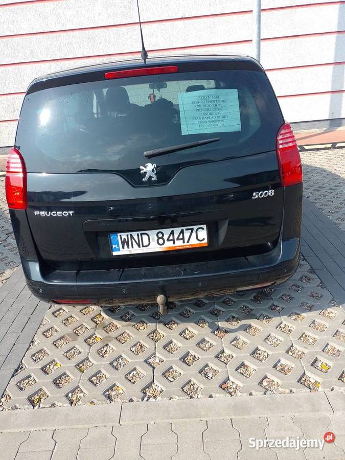 Peugeot 5008 16hdi Nowy Dwór Mazowiecki sprzedam