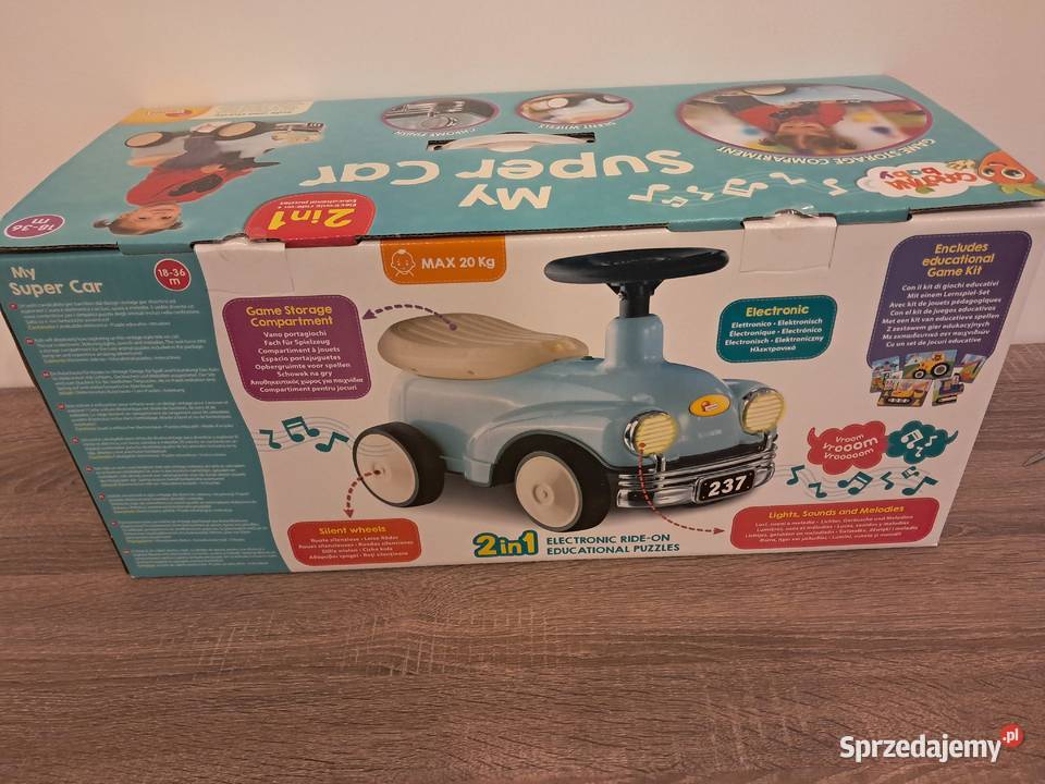 Jeździk vintage z grami Carotina Baby Okazja Skawina sprzedam