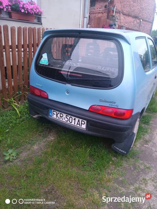 Fiat Seicento 900 lubuskie Krosno Odrzańskie sprzedam