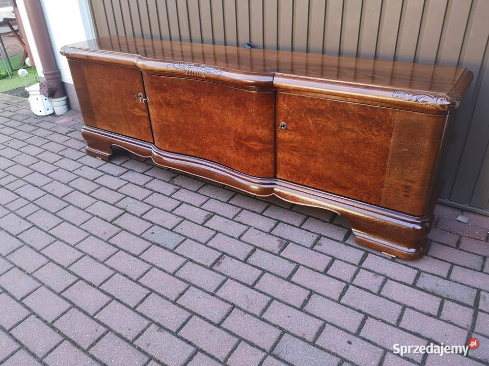 Komoda ARTDECO Orzech Niska RTV Unikat 203 Stara Swarzędz