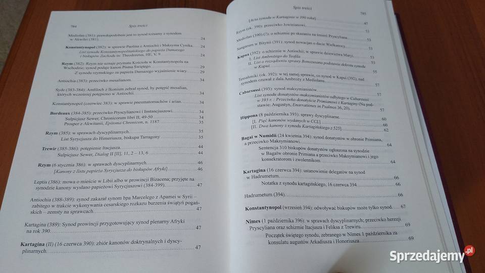 Acta synodalia ab anno 381 ad annum 431 twarda pomorskie Gdańsk