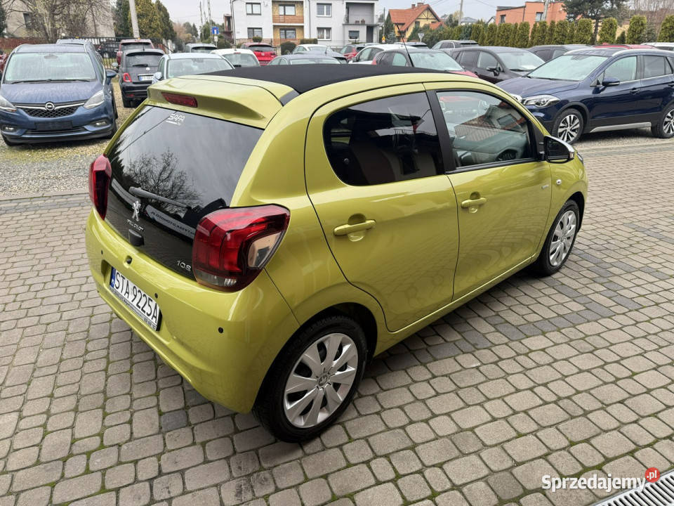 Peugeot 108 10 72 Klimatyzacja CarPlay Otwierany Orzech sprzedam