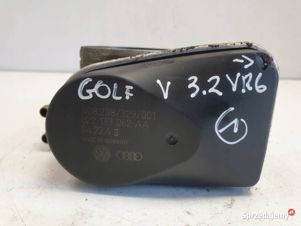 PRZEPUSTNICA VW Golf V R32 32 VR6 022133062AA Rudka