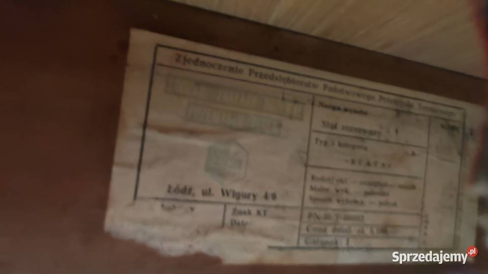 Sprzedam stół rozsuwany Beata Antyki, Sztuka, Kolekcje śląskie Pszczyna