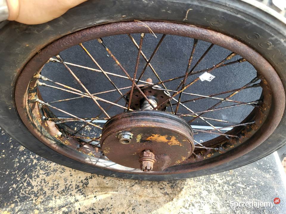 KOŁO TYŁ BSA AJS ZUNDAPP TRIUMPH VICTORIA DRAD Motocyklowe Rybnik