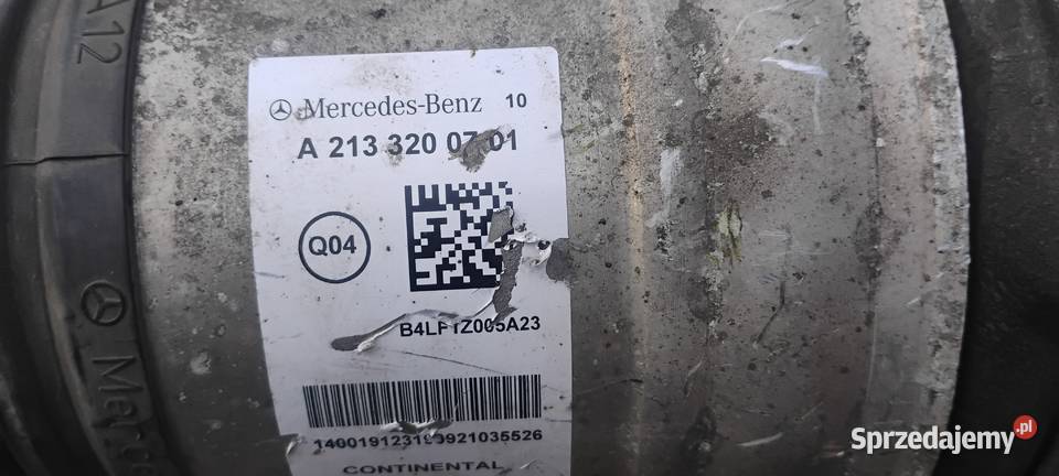 AMORTYZATOR 4MATIC MERCEDES CLS W257 A2573202001 Rok produkcji 2019 Zakopane