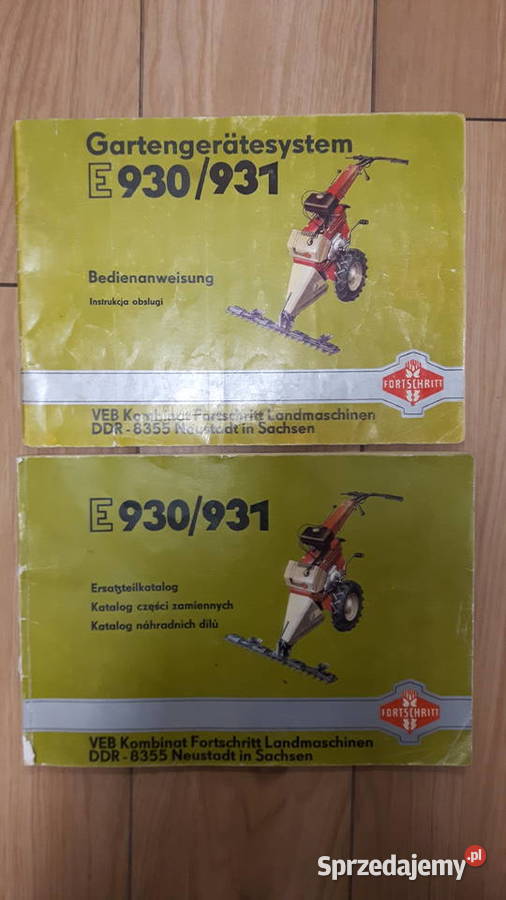 glebogryzarka Fortschritt traktorek dzik ciągnik