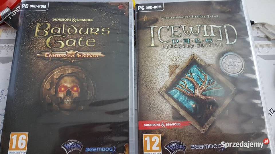 DD Baldurs Gate Enhanced Edition i Icewind Dale małopolskie Kraków