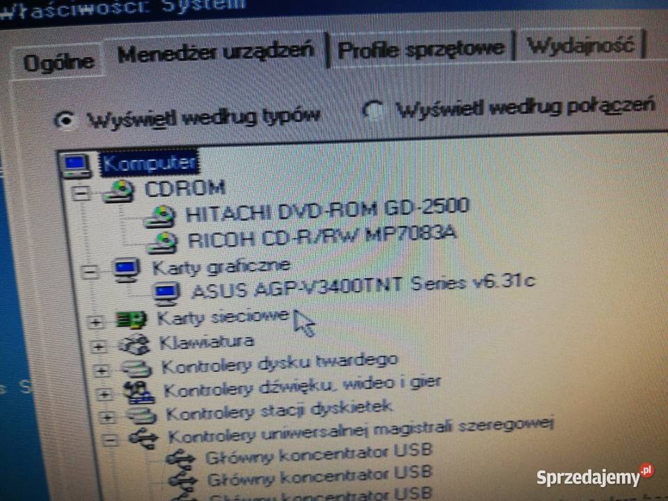 Komputer retro Asus P2B Pentium III 600 GHz k Świebodzin
