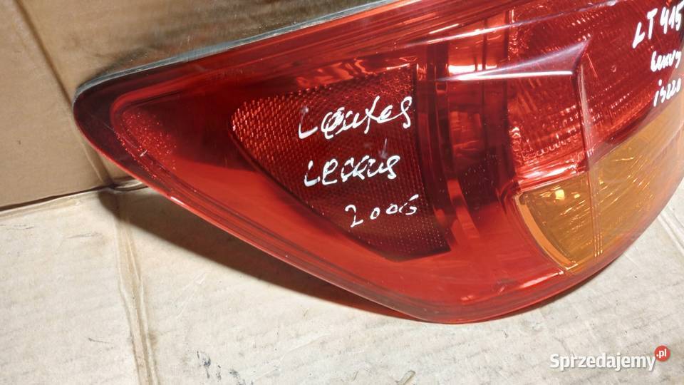 LEXUS IS220 LAMPA TYŁ LEWA Zbierkowo sprzedam