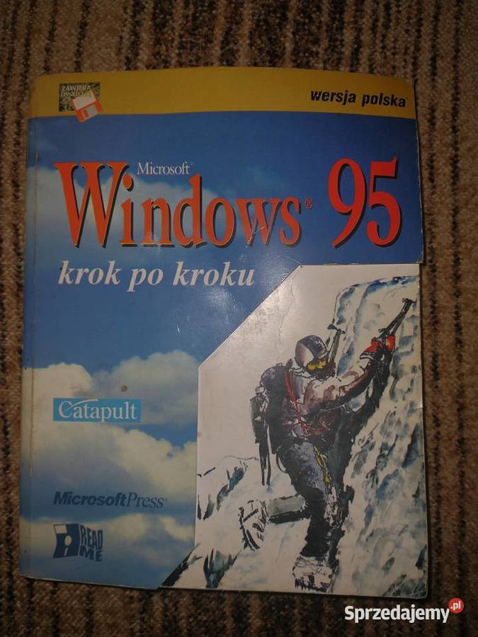 Windows 95 krok kroku książka szybki i łatwy Komputery i Akcesoria Łódź