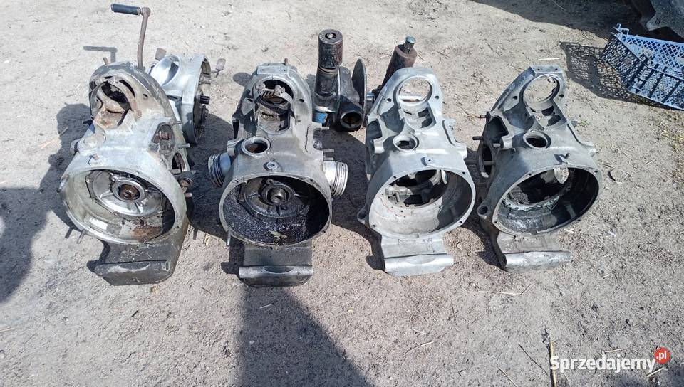M72 Ural Silnik SkrzyniaBlok Karter OwiewkaSzyba
