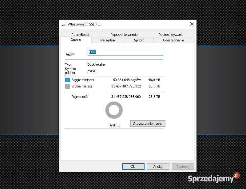 Dysk zewnętrzny SSD 30TB nowy cza