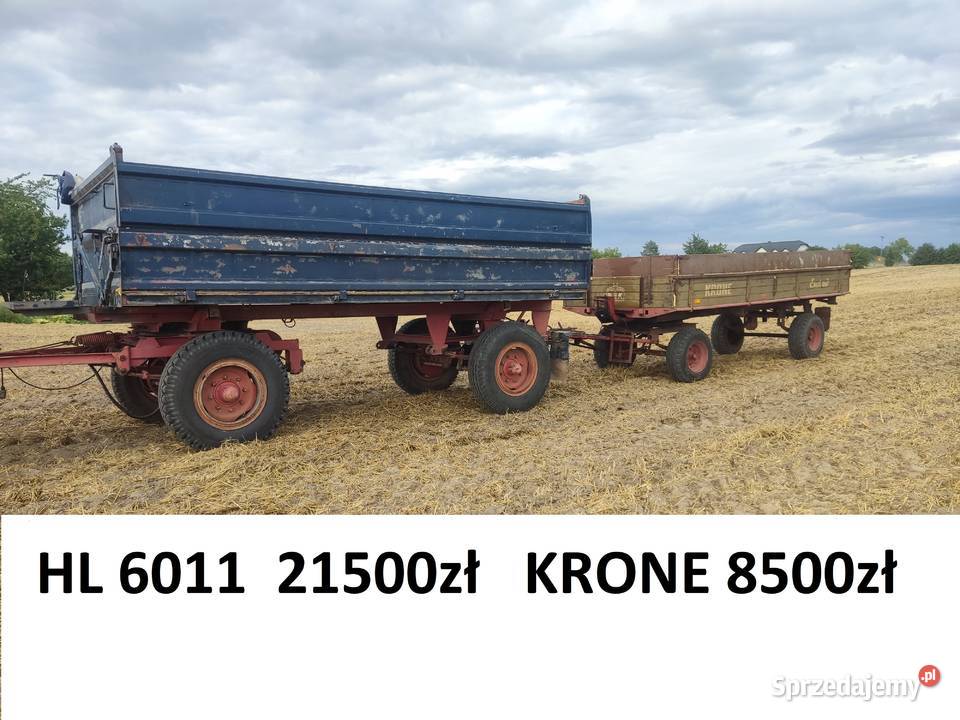 przyczepa wywrotka krone HL Chełm