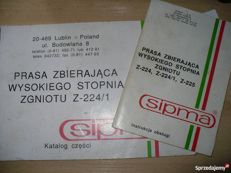 Prasa kostkująca Sipma Z 2241 z podajnikiem Jeleń sprzedam