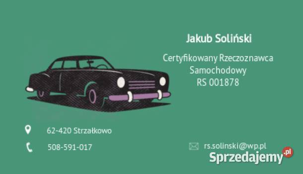 Pojazdy zabytkowe biała karta Rzeczoznawca Strzałkowo