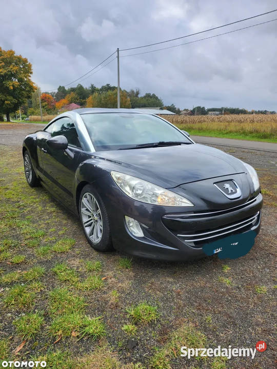 Peugeot rcz 16 benz 156 AUTOMAT Czarn benzyna Ostrów Wielkopolski