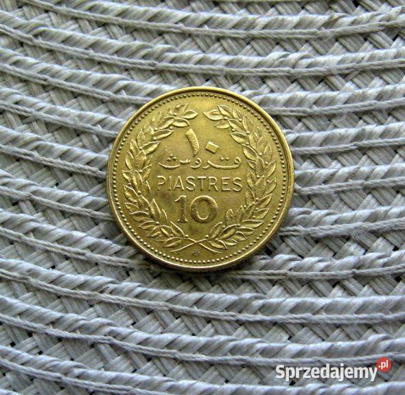 Liban 10 Piastrów 1972r wielkopolskie Kalisz