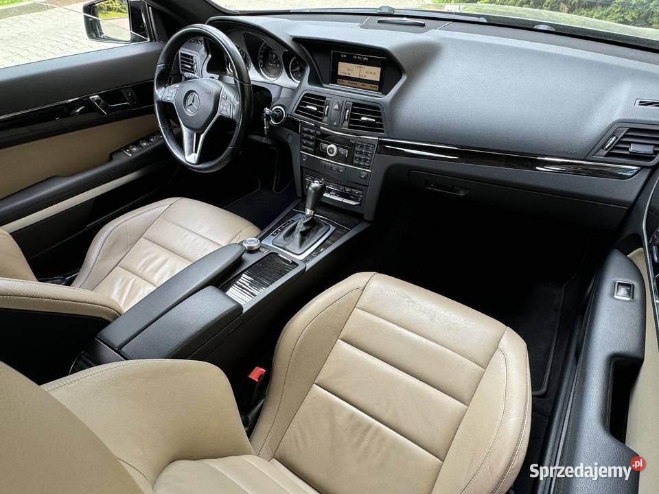 MERCEDES E250 COUPE AUTOMAT SKÓRA BIXENON