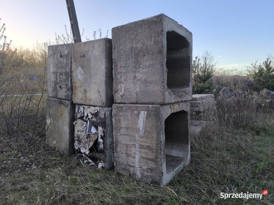 Przepust betonowy skrzynkowy kwadratowy Tarnobrzeg
