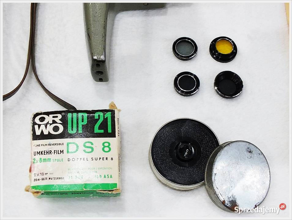 Radziecka kamera AVRORA Super Lomo 2x8 8mm Film Żary