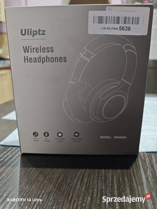 Bezprzewodowe słuchawki nauszne Różowe sprzedam