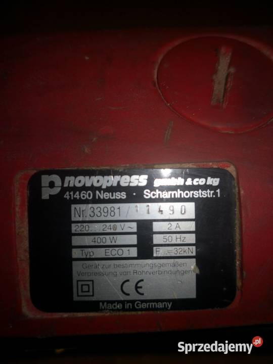 Zaciskarka Novopress ECO 1 Narzędzia mazowieckie Radom