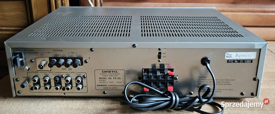 Amplituner stereo ONKYO TX35 Japan Vintage Gorzów Wielkopolski