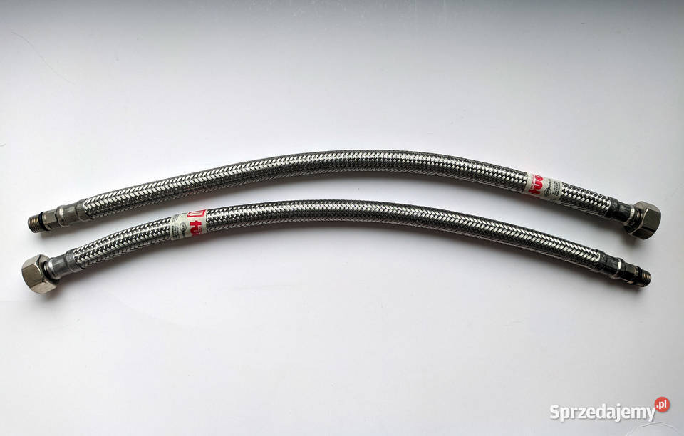 Wężyki metalowe oplotowe hydrauliczne marki Toruń