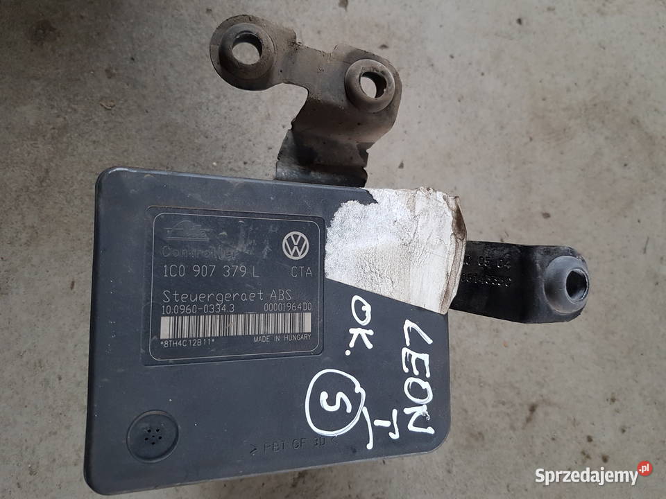 SEAT LEON I TOLEDO II GOLF POMPA ABS 1C0907379L Układ ABS i ESP Turek