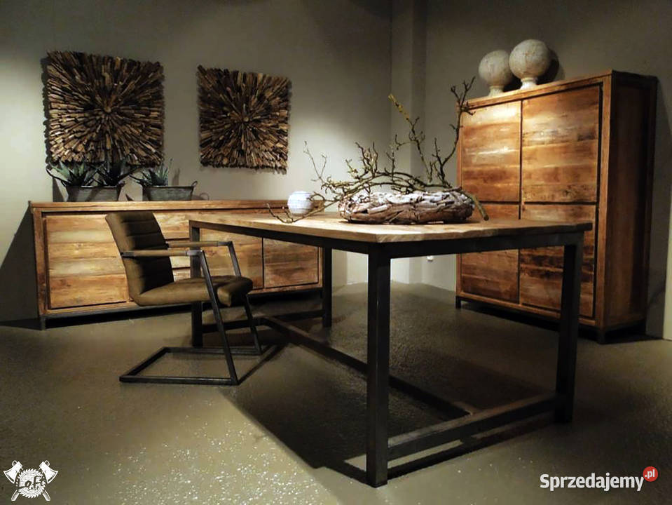 Stół industrialny VILLAGE stół loftowy dolnośląskie Wrocław sprzedam