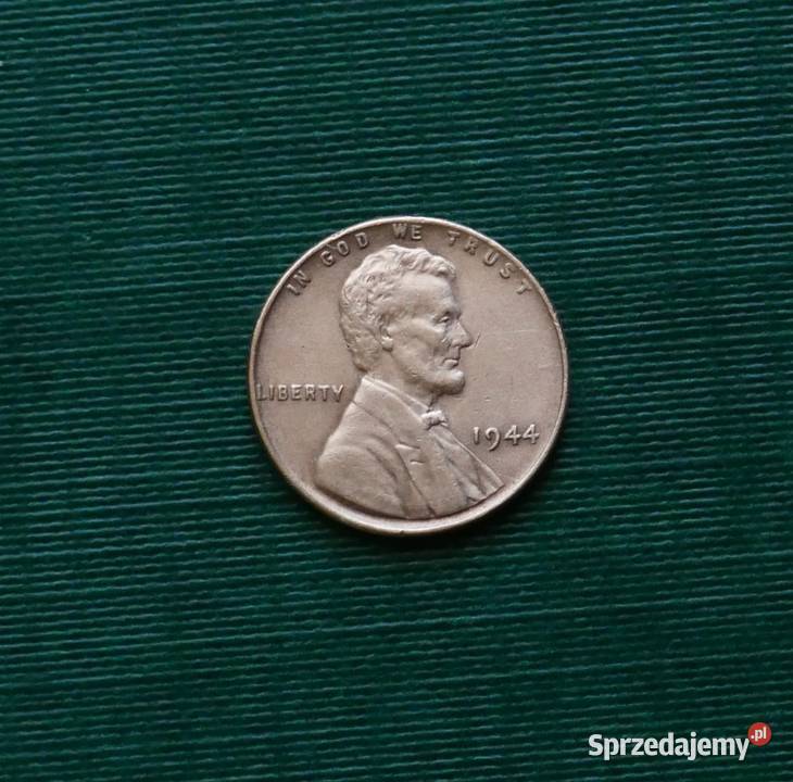 USA 1 cent 1944r Gliwice