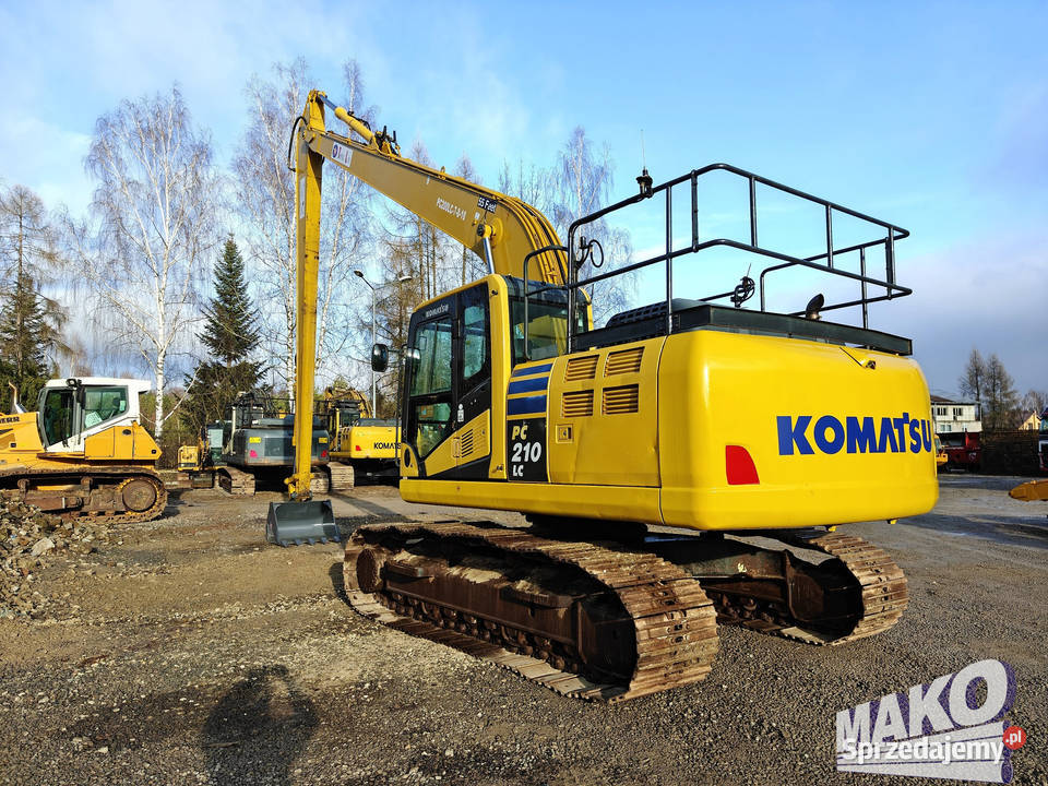 Komatsu PC210LC10 Long Reach 167m 298000 PC210 Ostrowiec Świętokrzyski sprzedam