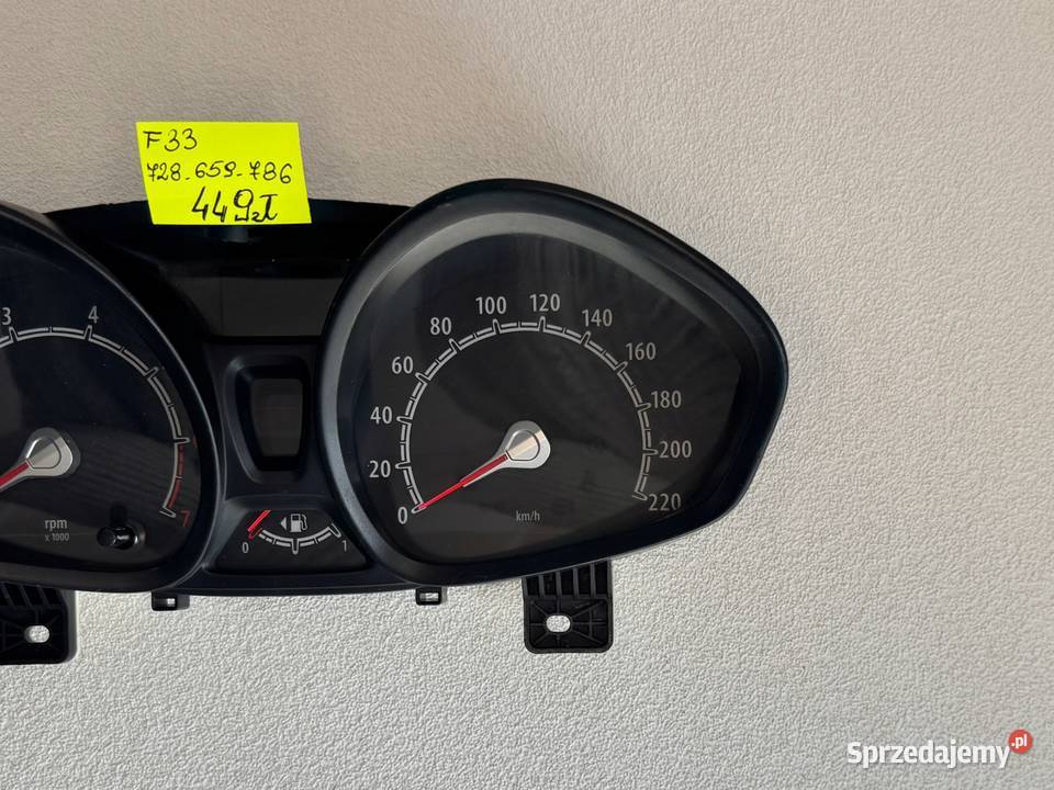 LICZNIK PRĘDKOŚCIOMERZ ZEGARY FORD FIESTA MK7 Warszawa