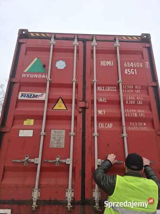 Sprzedam kontener morski 12 metrów 40 HC używany Łódź