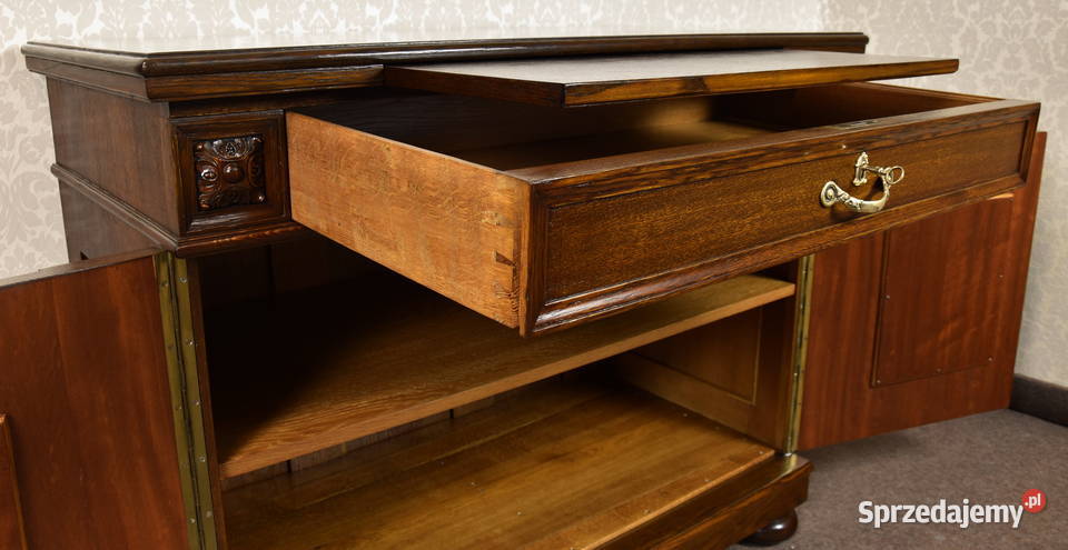 Komoda międzywojenna antyk stara lata 20 stylowa Swarzędz