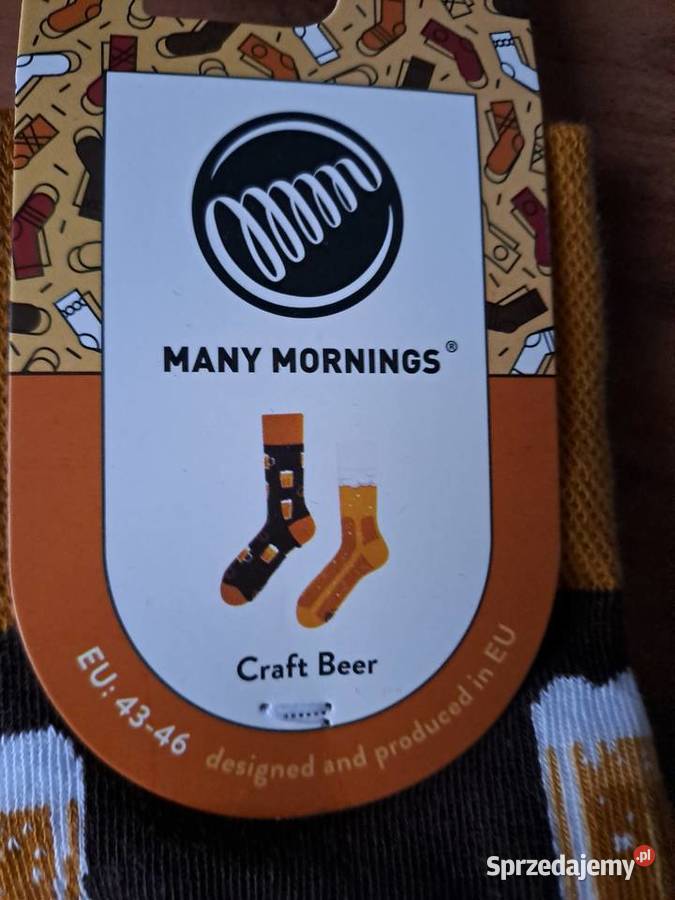 Many Mornings Skarpety Beer Piwo Piwa Craft Beer