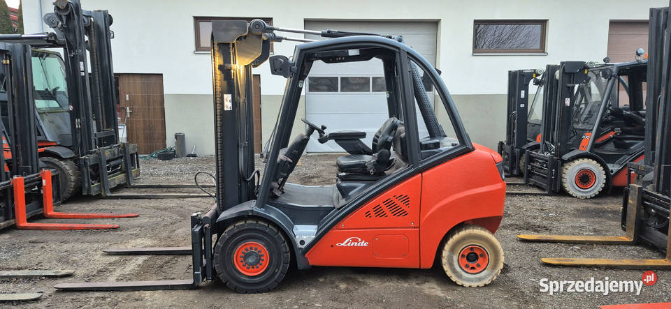 Wózek Widłowy Linde H30D Diesel Dozór UDT Stan diesel Wózki widłowe Małkinia Górna