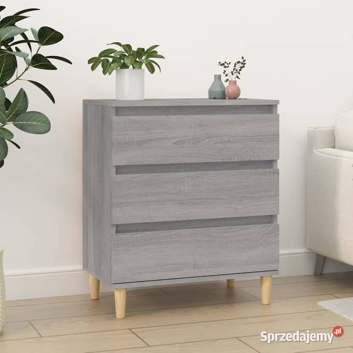 Komoda szary dąb sonoma 60x35x70 materiał Warszawa sprzedam