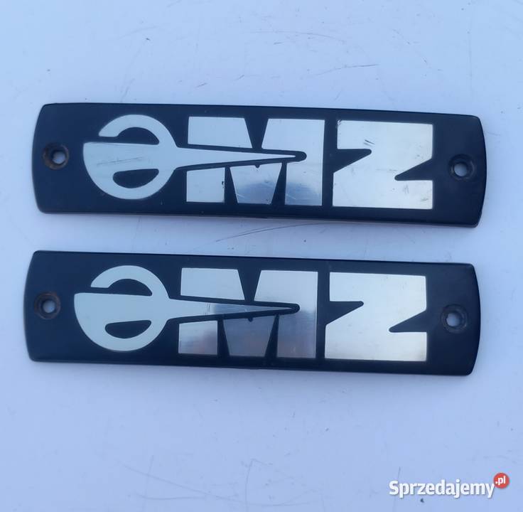 Emblematy na zbiornik MZ tsDDR łódzkie Pabianice