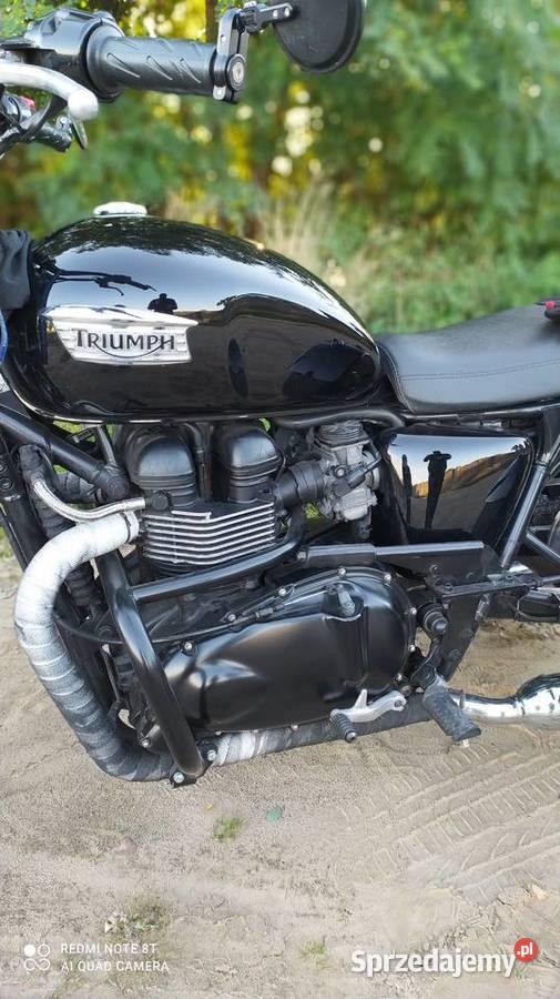 Triumph Bonneville Trajka Trike bezwypadkowy Triumph