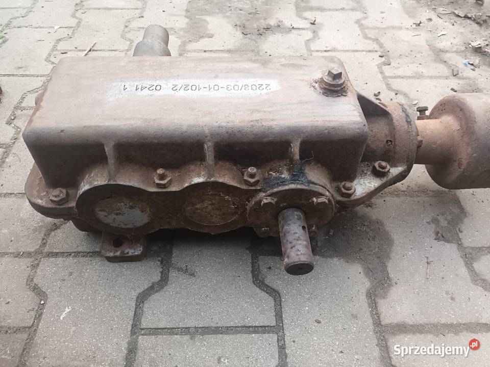 Przekladnia rozrzutnika nieuszkodzony Ciszyca Przewozowa sprzedam