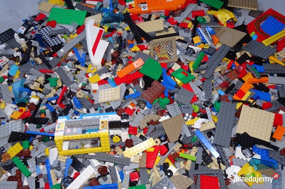 Lego mieszane brakuje klocków do pelnych łódzkie Łódź