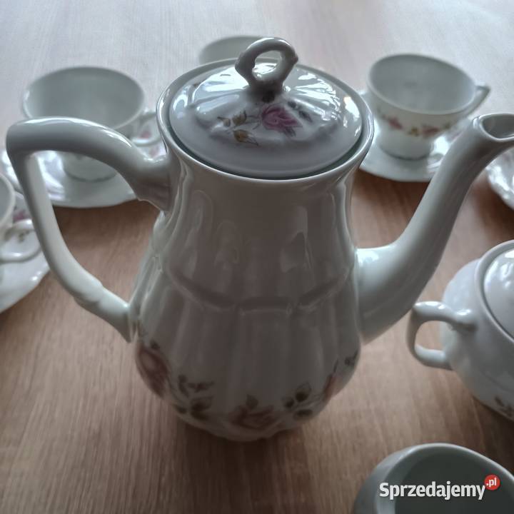 Serwis porcelanowy kawowy herbaciany Bogucice 12 Chrzanów