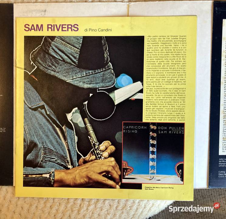 Sam Rivers płyta winylowa Szczecin