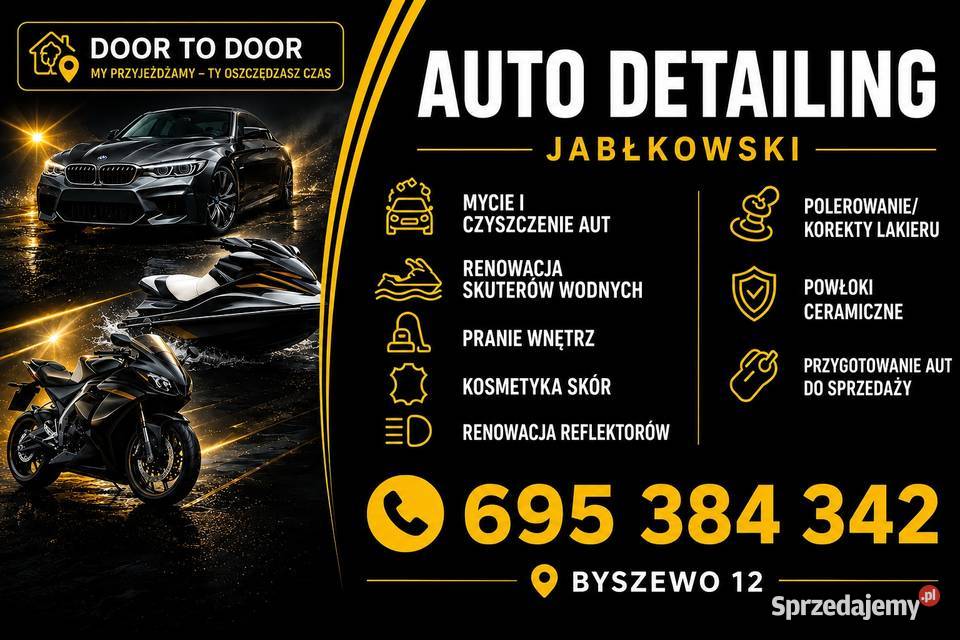 Auto Detailing polerowanie lakieru pranie Pozostałe Piotrków Kujawski
