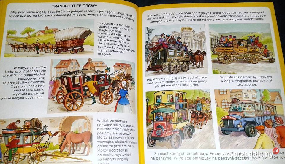 Świat w obrazkach Transport Emilie Beaumont Chełm sprzedam