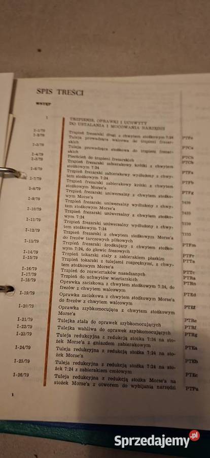 Unikalny komplet katalogów narzędzi SWW 06415 Łęczyca